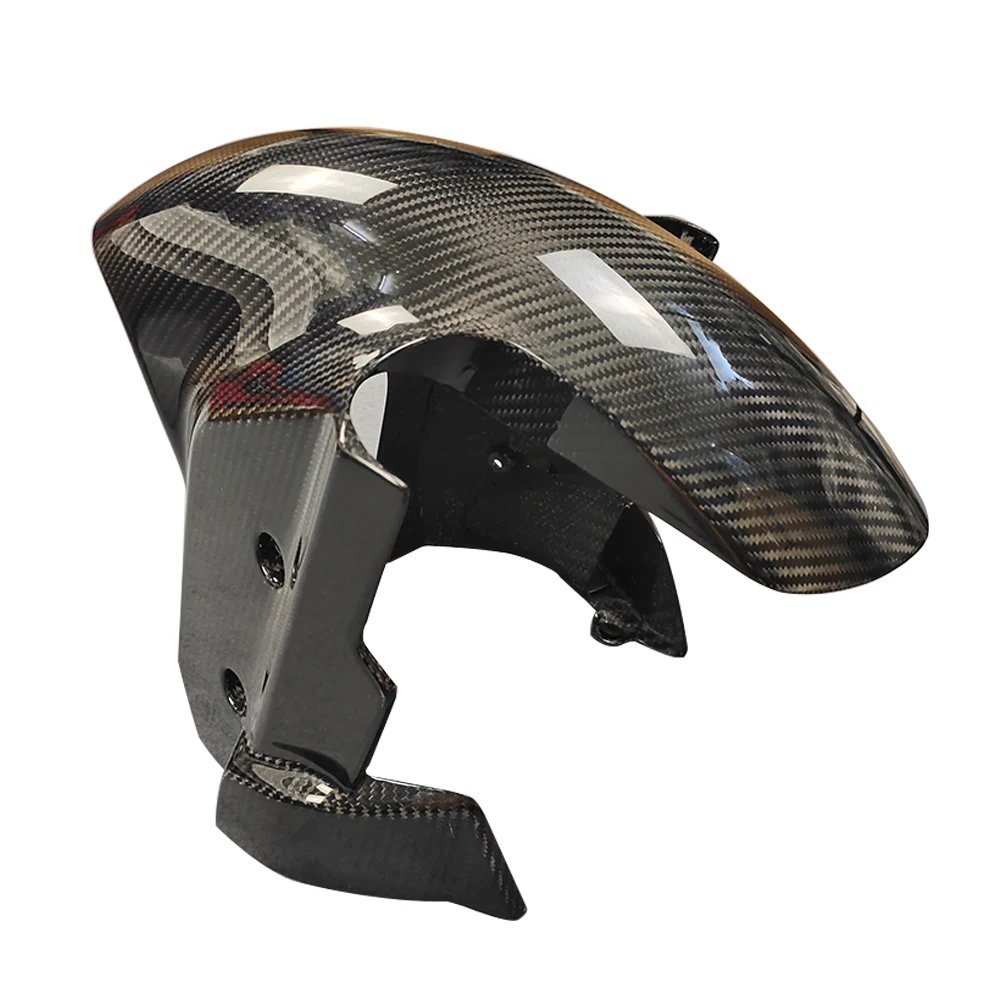 Front Mudguard For BMW S1000RR/R M1000RR/R S1000XR M1000XR 2009-2024 3K Carbon Fiber Motorcycle Splash Wheel Fender Fairing view 2