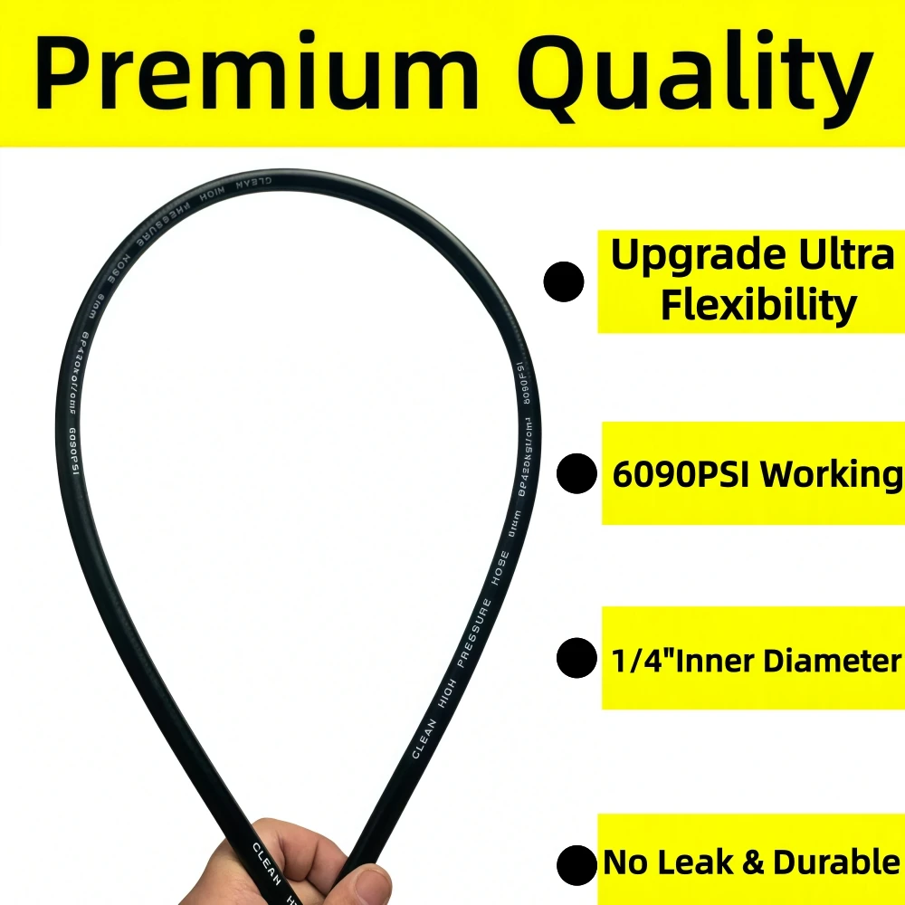 5~30m Pressure Washer Replacement Hose 6090psi Car Wash Water Cleaning Extension Hose For Karcher K2 K3 K4 K5 K6 K7 Water Gun image 3