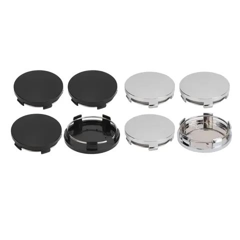 4PCS 60mm Car Wheel Center Hub Cap with Iron Ring Stylish Wheel Tyre Center Rim Hub Cover Universal for Vehicle new 10 best sales bmw wheel cap - №3