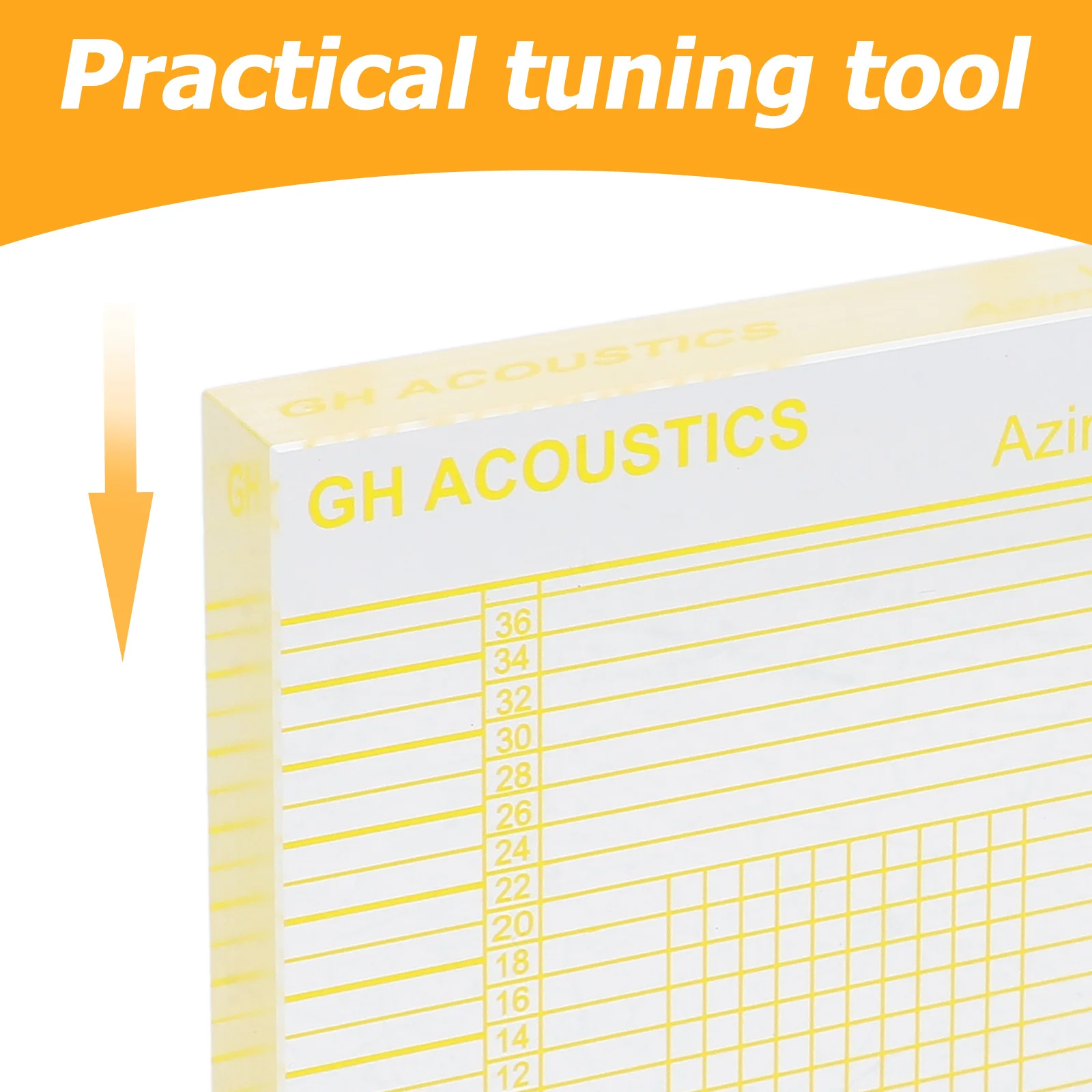 

Alignment Ruler For Turntable Azimuth Adjustment Clear Acrylic Calibration Tool Vinyl Record Player Gauge Pickup Protractor