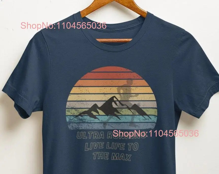 

Повседневная футболка Ultra Runners в стиле ретро с длинными или короткими рукавами