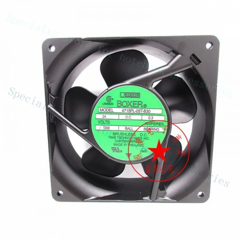 

A+ 1PC IMC BOXER 12038 DC24V 0.3A 4715PL-05T-B30 12CM inverter cooling fan