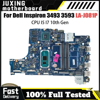 Základní deska pro notebook DELL Inspiron Inspiron 3493 3593 5493 5593 LA-J091P, procesor i3 i5 i7, procesor LA-J091P 10 nejlepší prodej Základní deska Dell 5593 - №1