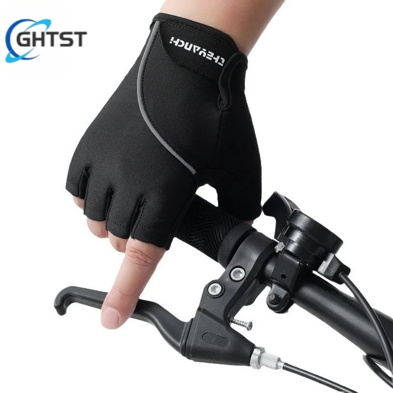 New Cycling Gloves Half Finger Summer Anti-Slip Anti-Sweat Road Bike Gloves For Men Mtb Gloves Half Finger Gel Cycling Equipment