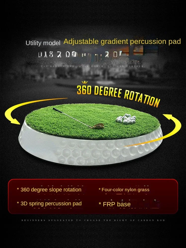 Golf 3D Impact Pad Adjustable Slope Teaching Impact Pad PGA Coach Recommendation