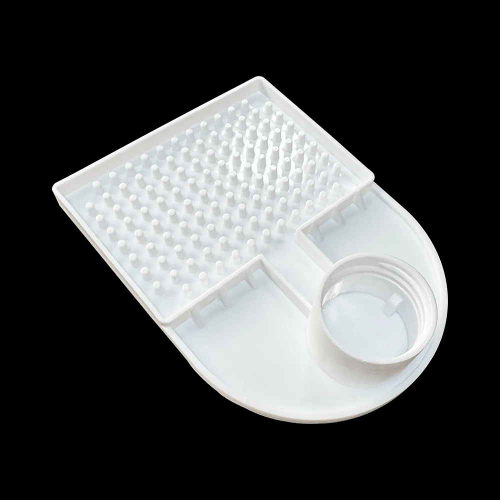 2 Pcs Plastic Bee Feeder Bee Water Entrance In Beehive Feeding Adaptor 28MM Dia Bottle Bee Anti Drowning Beekeeping Supplies