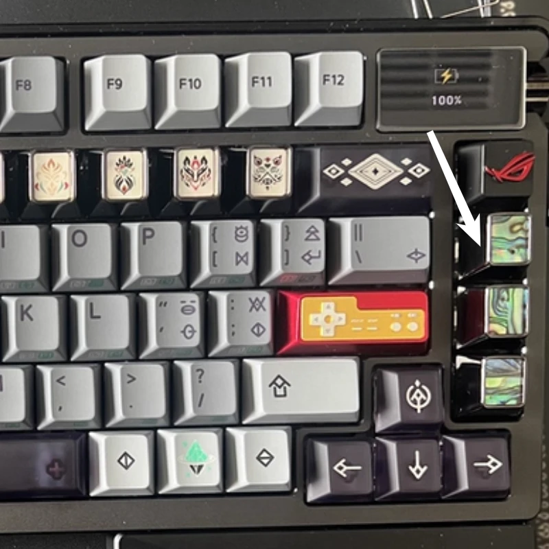 

Морской корпус, колпачок для клавиш Aurora, цвет Cherry R4, металлический колпачок для ключей на заказ, персонализированный оригинальный дизайн, колпачок для ключей для геймеров, DIY Artisan