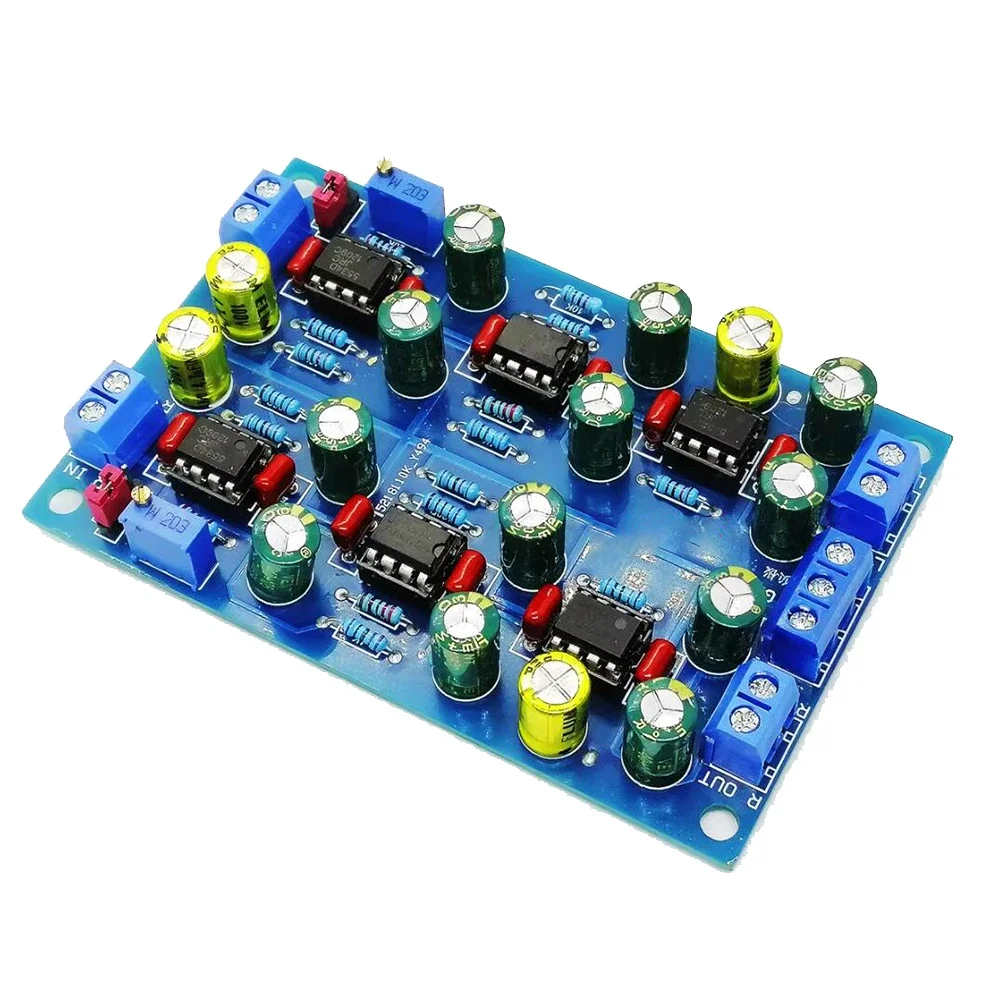 

HIFI Class A Power Amplifier OPA2604 NE5534 OP AMP Preamp Tone Board Refer To MBL6010 DC12V-15V