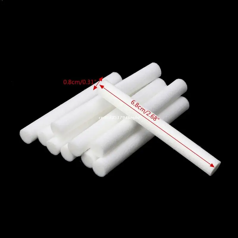 10 Pcs Humidifier Filter Cotton Filter Sticks for Portable Humidifiers Dropship