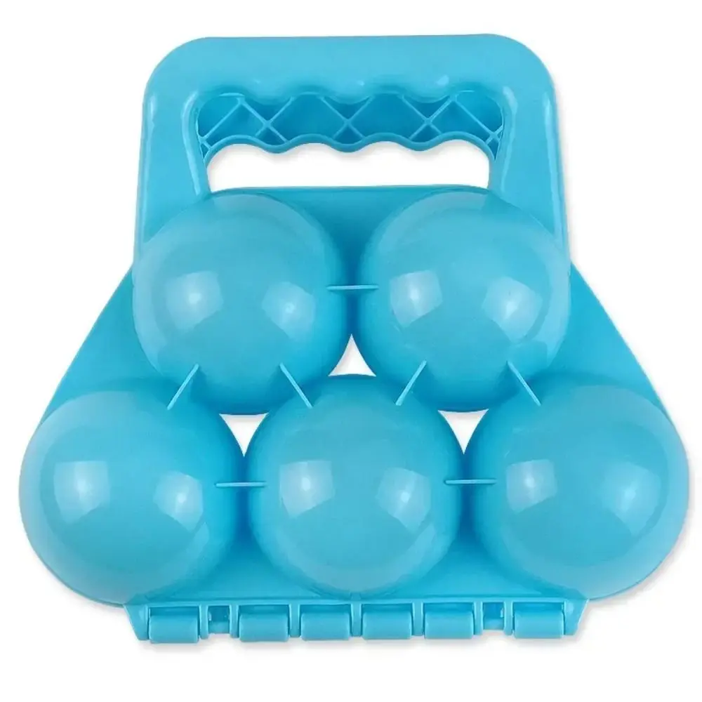 Plastics Snowball Maker Clip Anti-slip Handle Wear-resistant Snow Ball Mold Tool Durable Portable Winter Fight Clip Children