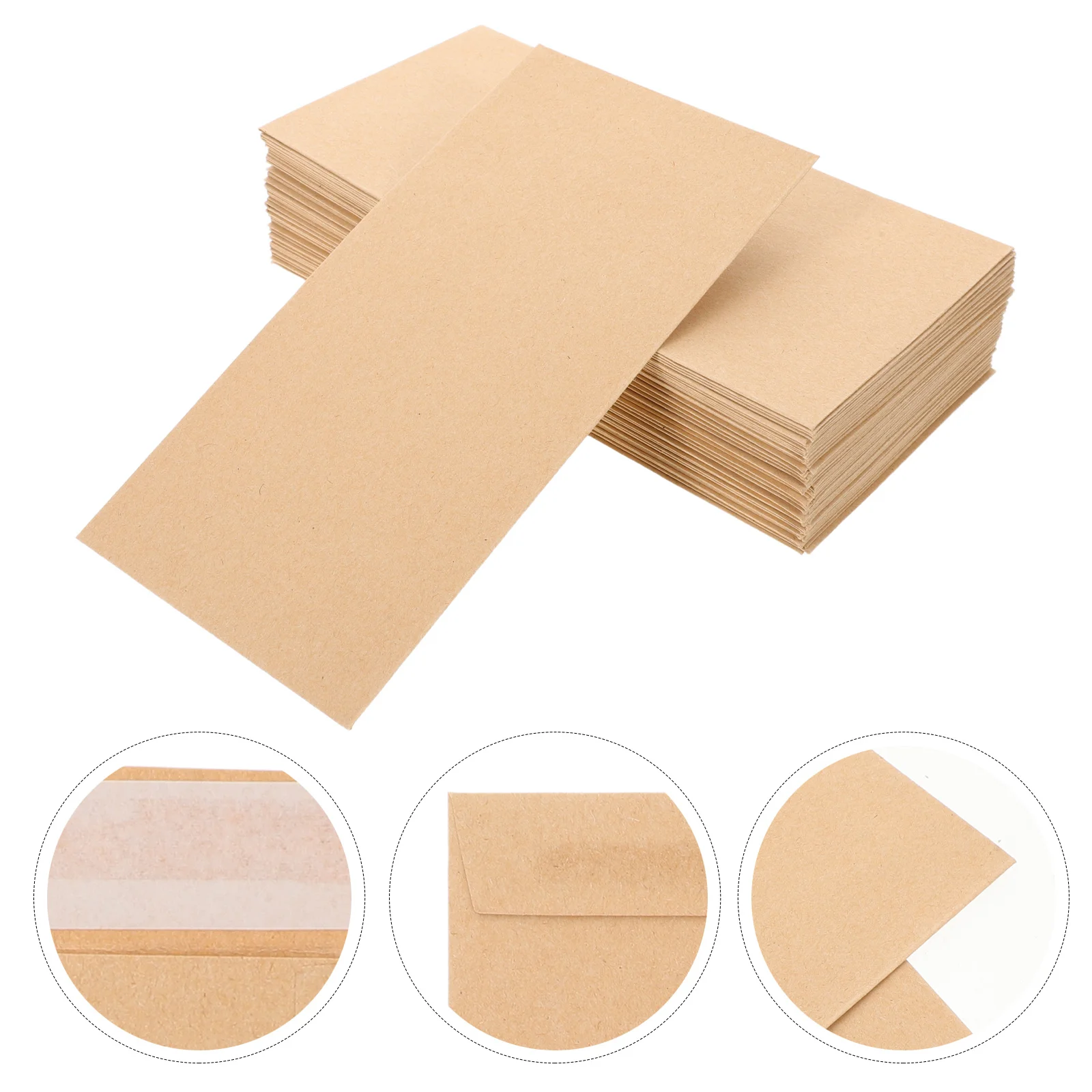 

Многоцелевые крафт-конверты, коричневая переработанная бумага, самоклеящаяся застежка для доставки документов, оптовая почтовая рассылка, средний размер