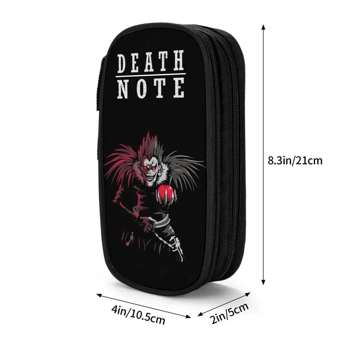 Deaths Notes Ryuk Anime Pencil Case for Boy Girl School Pen Box Pencil Bag Stationery Supplies Pen Holder Bag