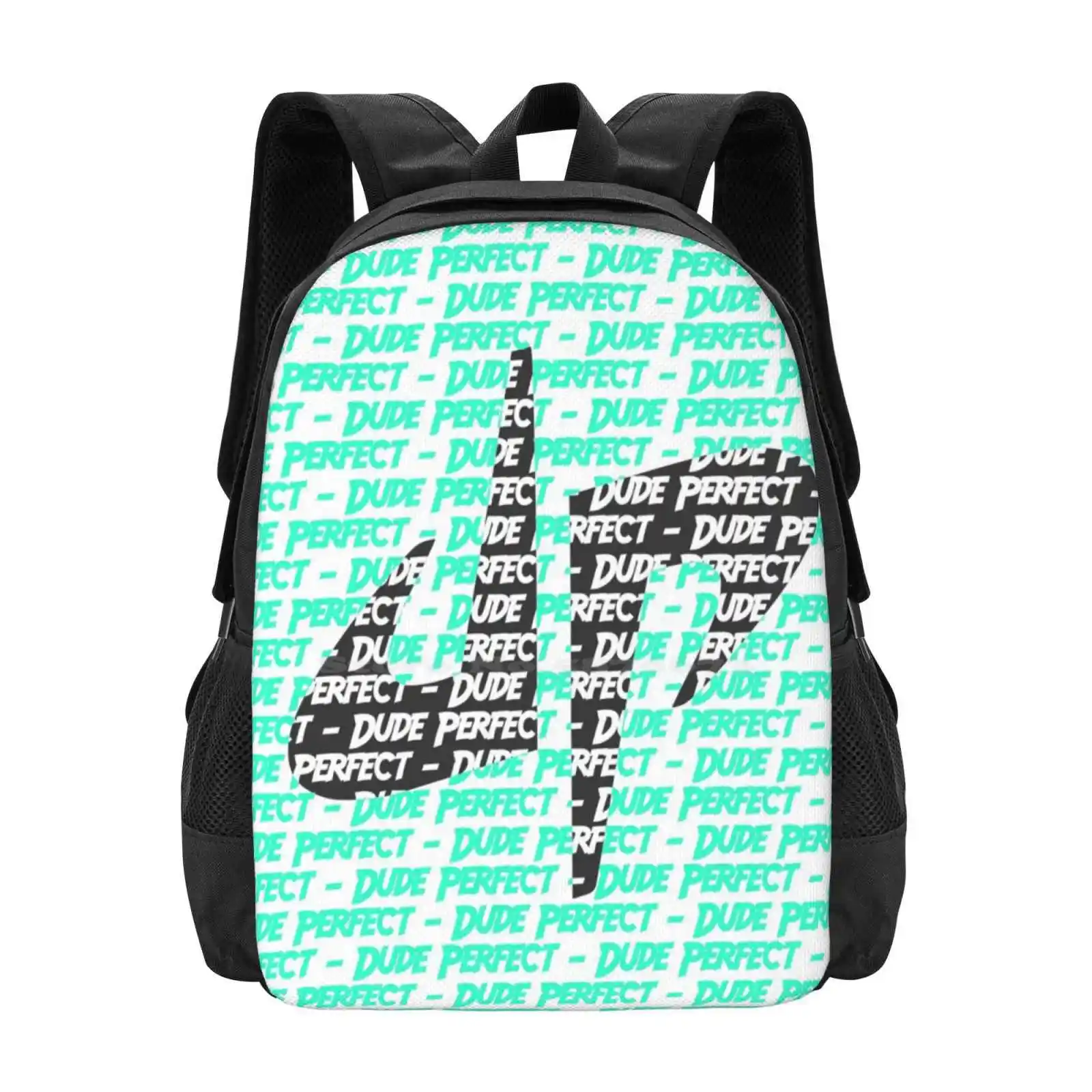 Dde.Perfect Teen College Student Backpack Pattern Design Bags Funny Cool Content Dude Perfeckt Over Time Dp Zodster 2020 2021