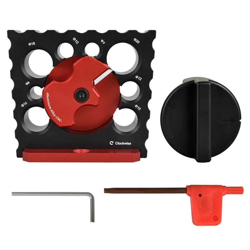 

A02F-Electric Drill Making Round Dowel Semi Automatic Rotary Cutter Multi Aperture Round Doweler Woodworking Auxiliary Tool