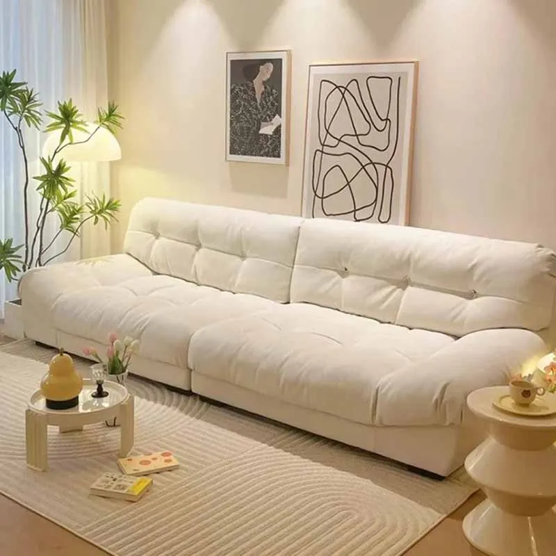 Living Room Sofas Leather Lazy Leather Bed Sofa Modern Elegant Sillas Para Sala De Estar Sofa Set Living Room Furniture