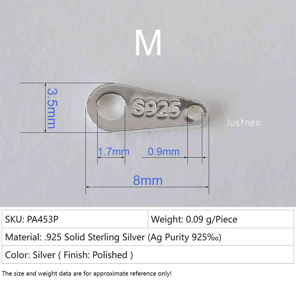 الفضة الاسترليني سلسلة صغيرة علامة التبويب نهاية العلامات المشبك موصل صنع المجوهرات، النتائج مجوهرات العلامة الفضية