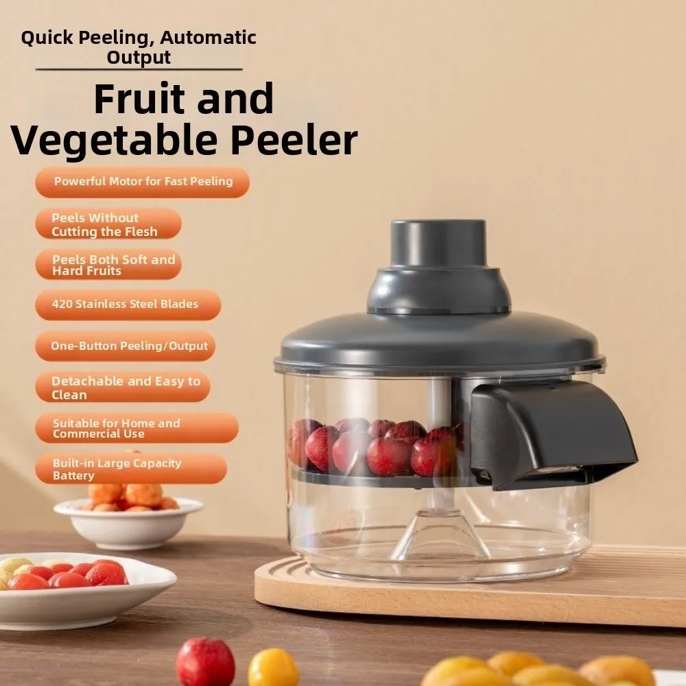 Efficient Peeling Electric Grape Peeling Machine Hands-Free Automatic/ Manual Manual Fruits Peeler Time-Saving Efficient