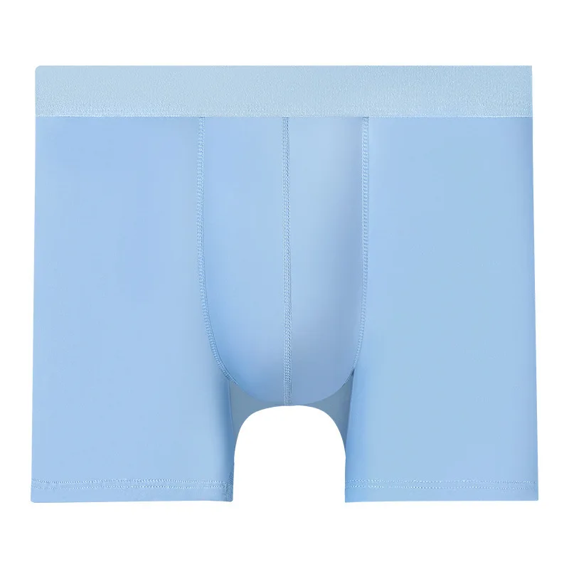شورت رجالى داخلى السراويل أوم رجل الصلبة سراويل روبا الحرير الجليد U محدب الحقيبة السروال Cueca calzoncillo حجم كبير XL-6XL