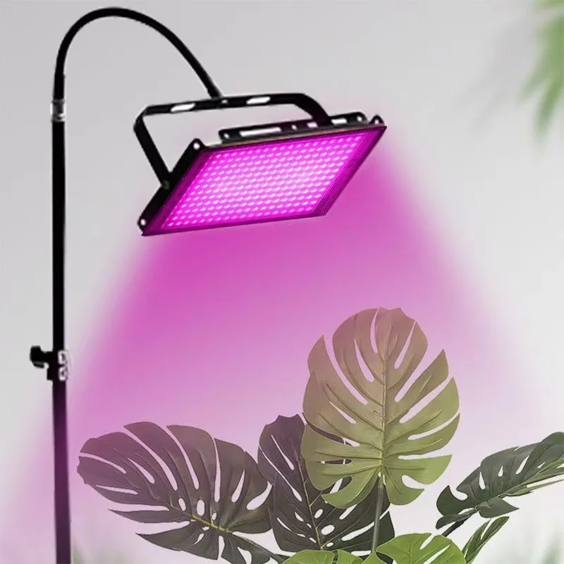 Reflektor LED do uprawy roślin o pełnym spektrum wtyczki z przełącznikiem 220V 50W 100W szklarniowe hydroponiczne światło do uprawy roślin.