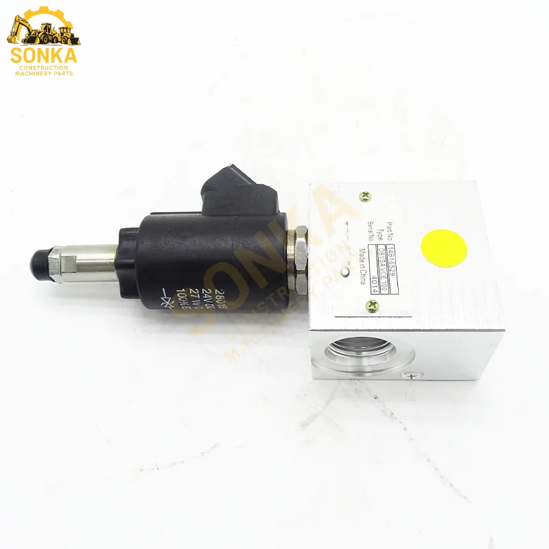 VOE14616529 14616529 24V Hydraulic Cooling Fan Solenoid Valve For Volvo Excavator EC340D EC380D EC380DHR