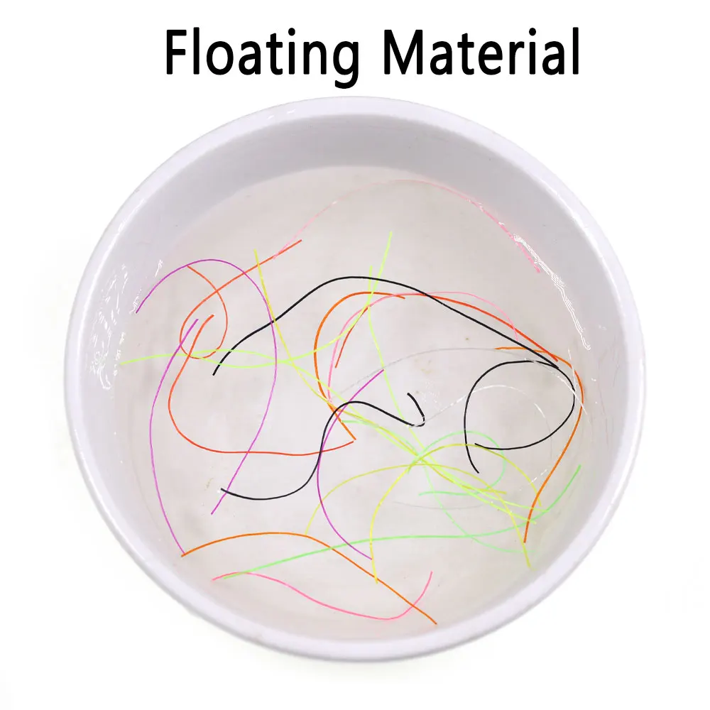 Bimoo Silicone Floating Nymph Dry Fly Legs Fly Tying Material Rubber Legs Dubbing For Nymphs Dry Flies Trout Fishing Lures Baits - view 4