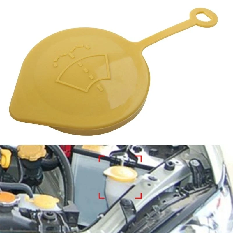 

Auto Car Windshield Washer Reservoir Cover Compatible for MK1 MK2 86615AA060 Sprays Bottle Washer Fluid Cap Lid