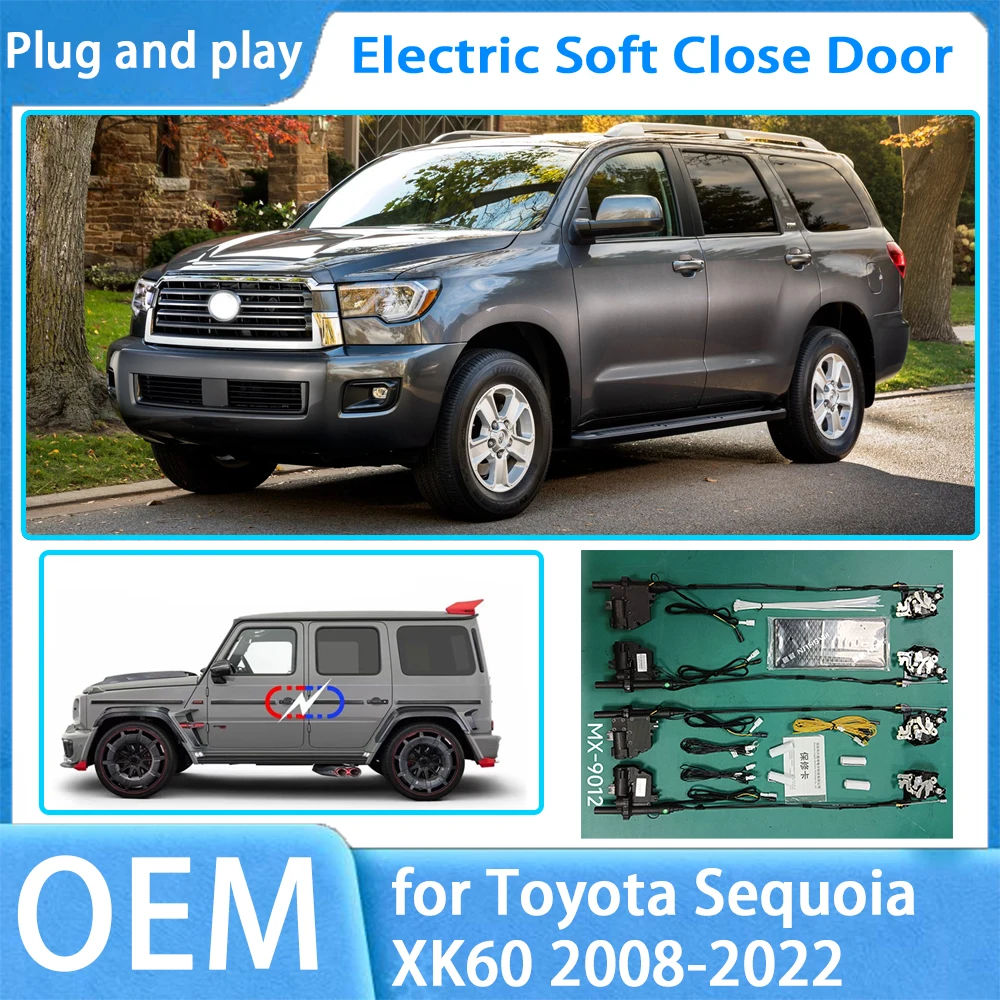 

for Toyota Sequoia XK60 2008-2022 OEM Car Soft Close Door System Automatic Electric Auto Pull Power Latch Power Closing