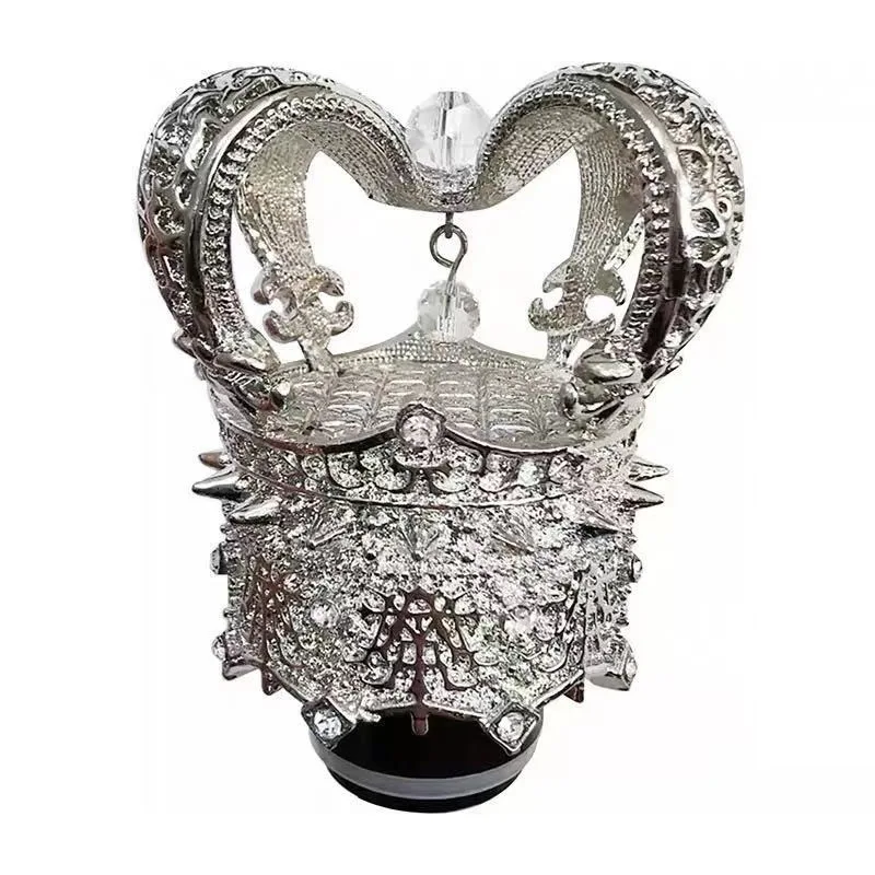 Large capacity crown thermos cup high value creative water cup Internet celebrity rhinestone cup gift