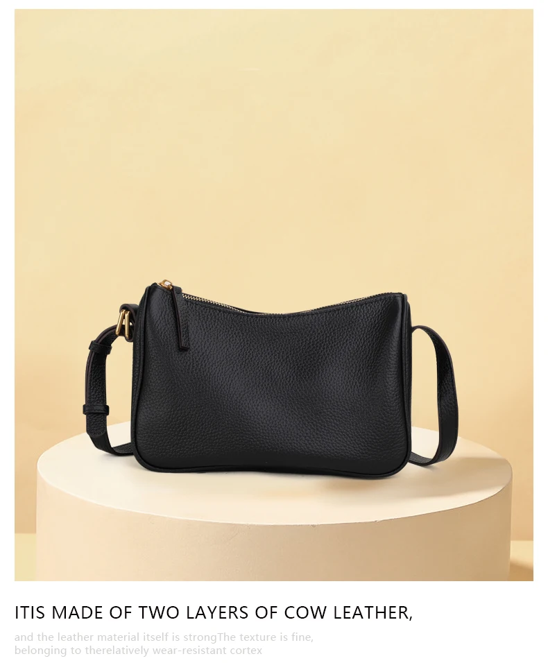 Kleine Handtasche für Damen, Trend 2026, Umhängetasche, modische Winter-Ledertasche für Damen, neuer Luxus. – Detail 3