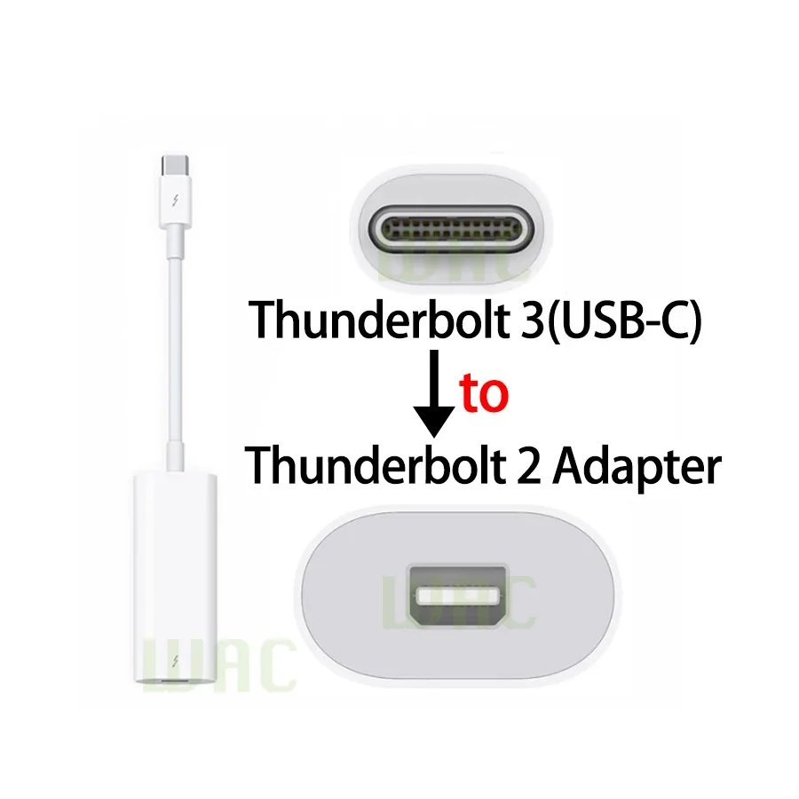タンダーボルト3 アダプター　タンダーボルト2ケーブル Thunderbolt2 Apple Thunderbolt 3 (USB-C) - Thunderbolt 2 アダプタについて