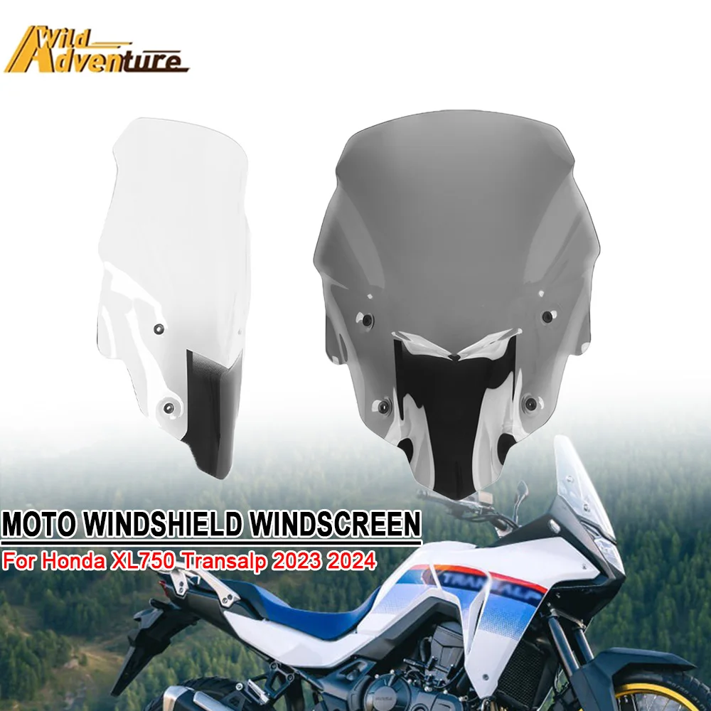 

Motorcycle Front Windshield Height Increasing Windshield Deflector For Honda XL750 Transalp XL 750 TRANSALP 2023-24 Windscreen