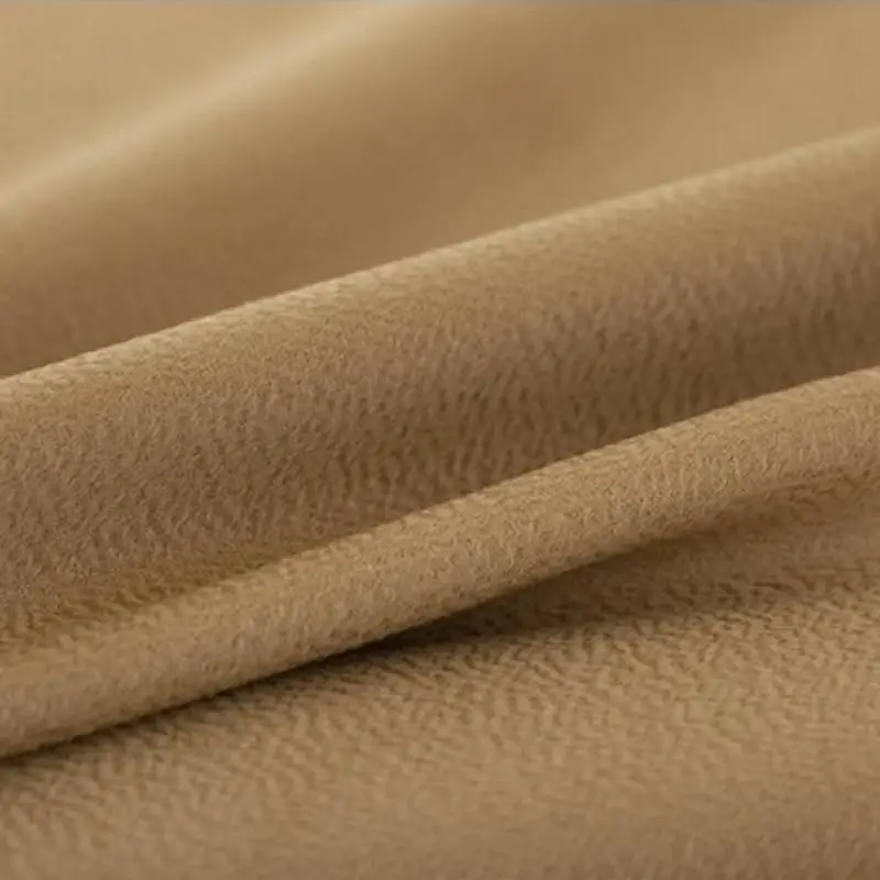 

Pure Cashmere Double-sided Water Ripple Fabric Coat Woolen Fabric Autumn Winter Wholesale Cloth Per Meter for Sewing Diy