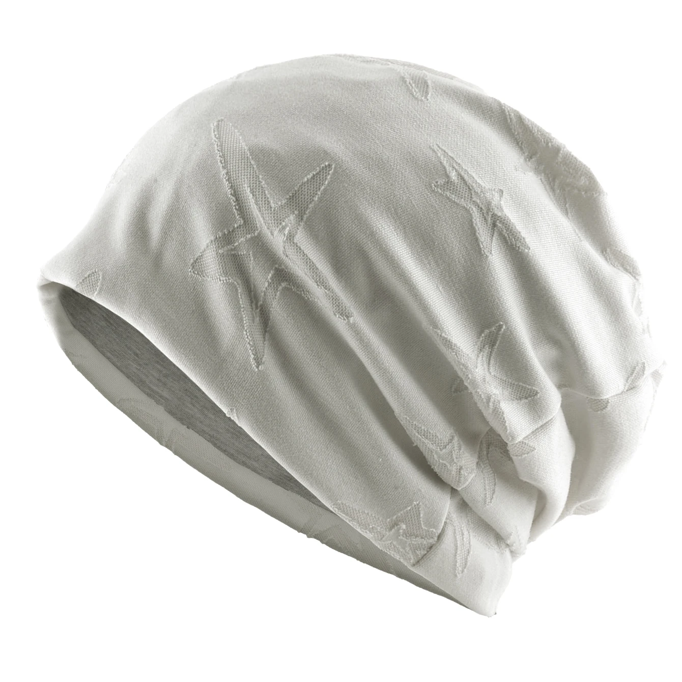 Unisex Beanies Hat Double Color Star Jacquard Bonnet Cap Women Stretchy Hat Hip Hop Hats Men Winter Warm Fleece-lined Headwear