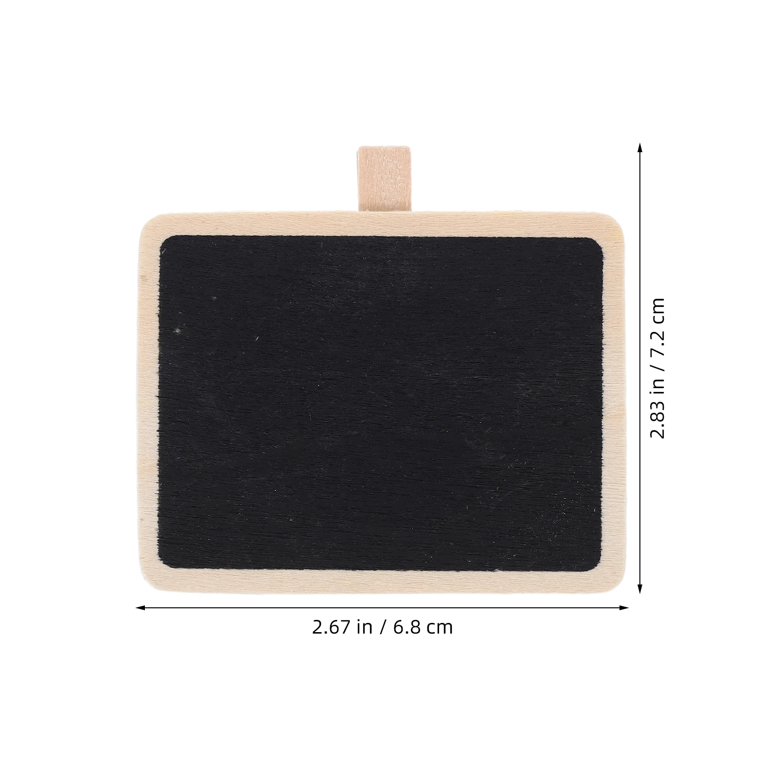 4Pcs Wooden Mini Blackboard Clips Chalkboard Signs for Food Display Small Message Board Multi Use Note Holder Photo Clip Kitchen