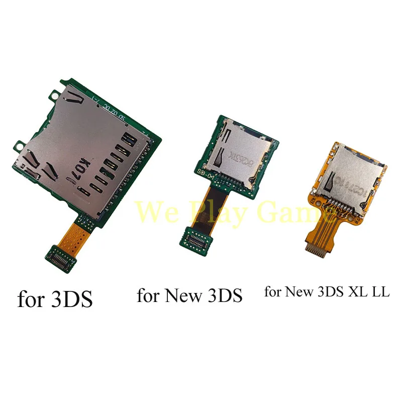 1/5/10PCS OEM SD Card Slot Reader Socket for 3DS/ New 3DS/New 3DS