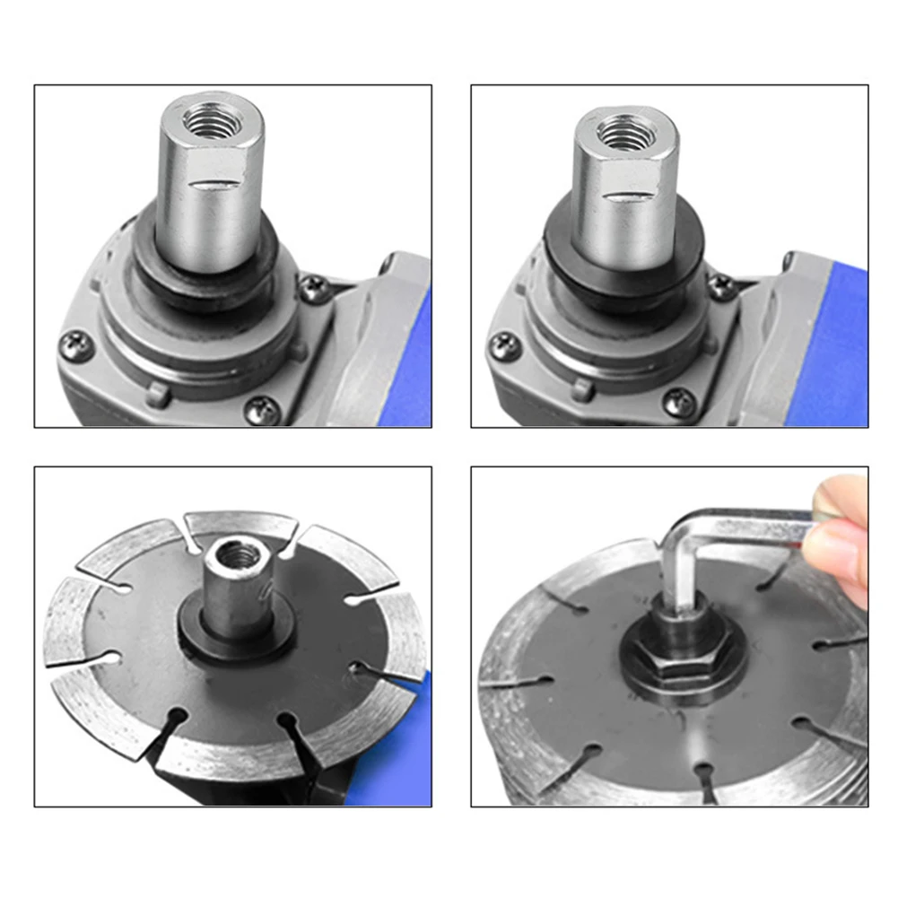 For Cutting Walls M10 Angle Grinder Accessory Adjustable Grooving Width For Professional Projects Heavy Duty Use