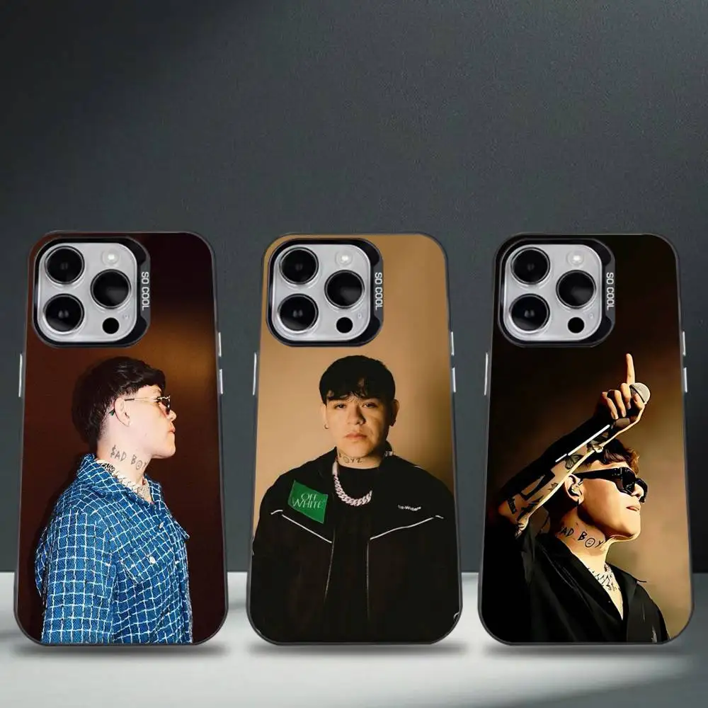 

Singer Junior H Phone Case For iPhone 16,15,14,13,12,11,8,7,Pro,Max,Plus,Mini,XS,SE Anti Fall Black Matte Hard