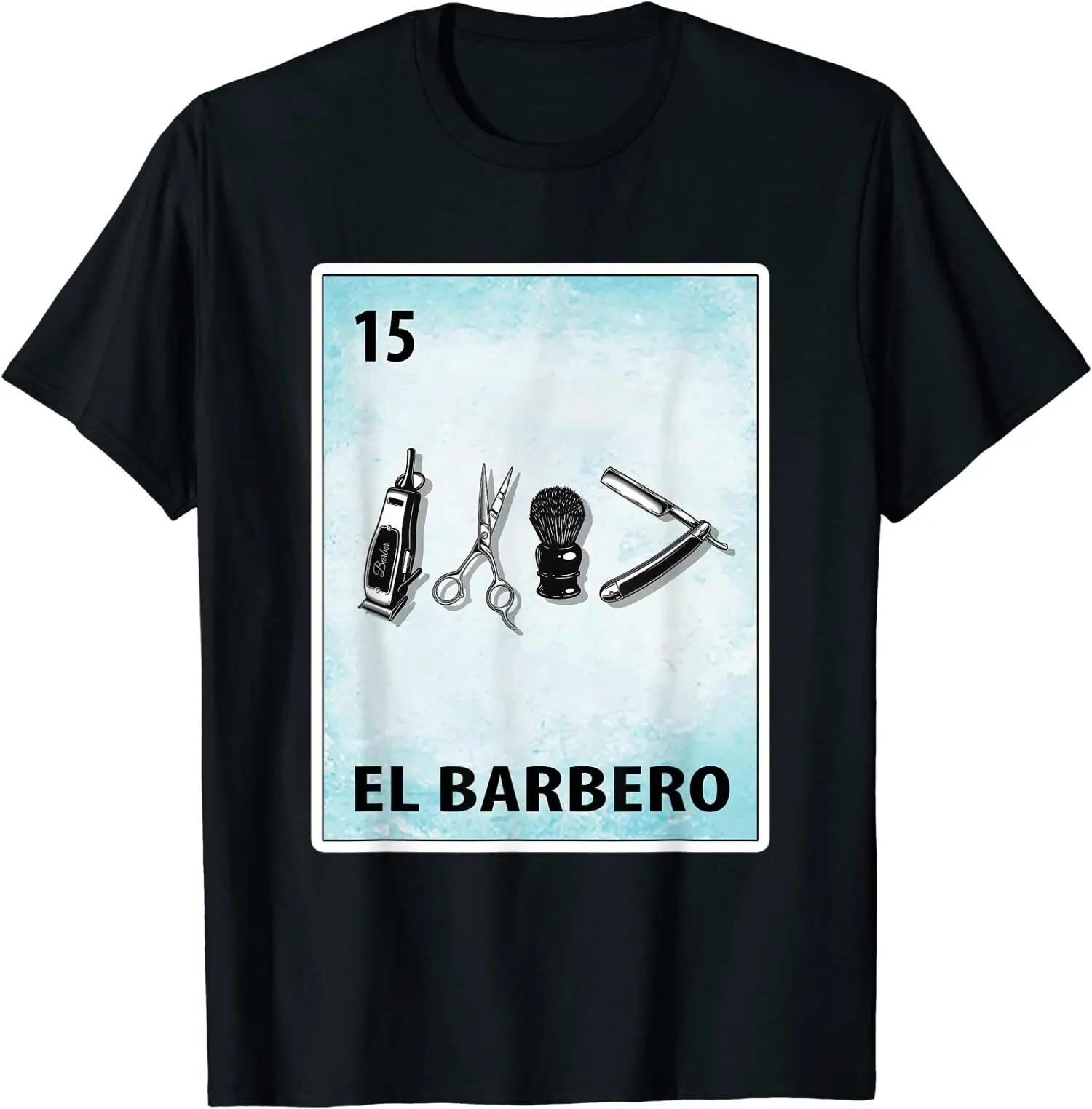 

NEW LIMITED Cool Mexican Barber Cards Design Great Gift Idea Tee T-Shirt S-3XL