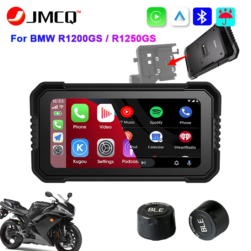

6,25-дюймовый мотоциклетный GPS-монитор Carplay только для BMW R1200GS ADV R1250GS ADV S1000XR Navi беспроводной Android автоматический экран дисплея
