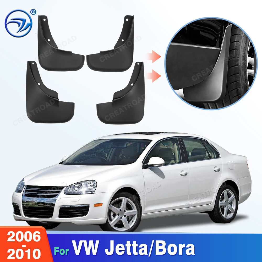 Guardabarros para Volkswagen VW Jetta/Bora A5 MK5 2006 2007 2008 2009 2010, Accesorios para Auto