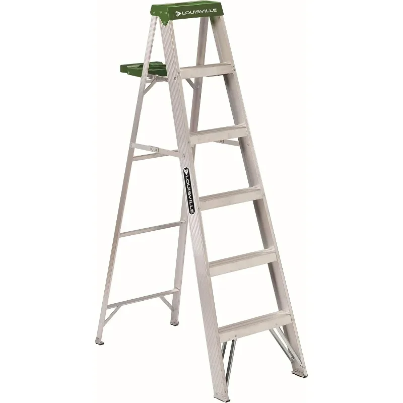 

Louisville Ladder 6-Foot Aluminum Step Ladder, 225-Pound Capacity, AS4006