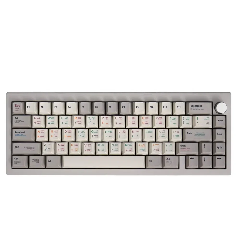 PBT material 143 keys vintage programmer mechanical keyboard keycaps Cherry original highly heat-sublimated