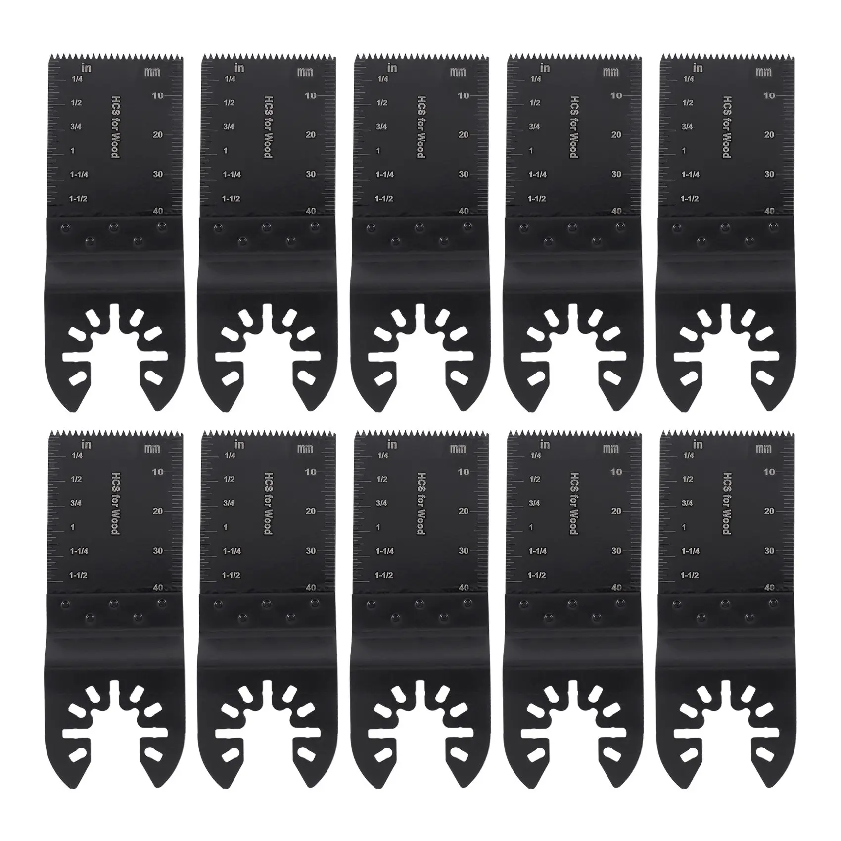 10 PCS Multifunctional Saw Blade Wood Cut Universal Oscillating Multi Tool Saw Blade for Renovator Power Tool