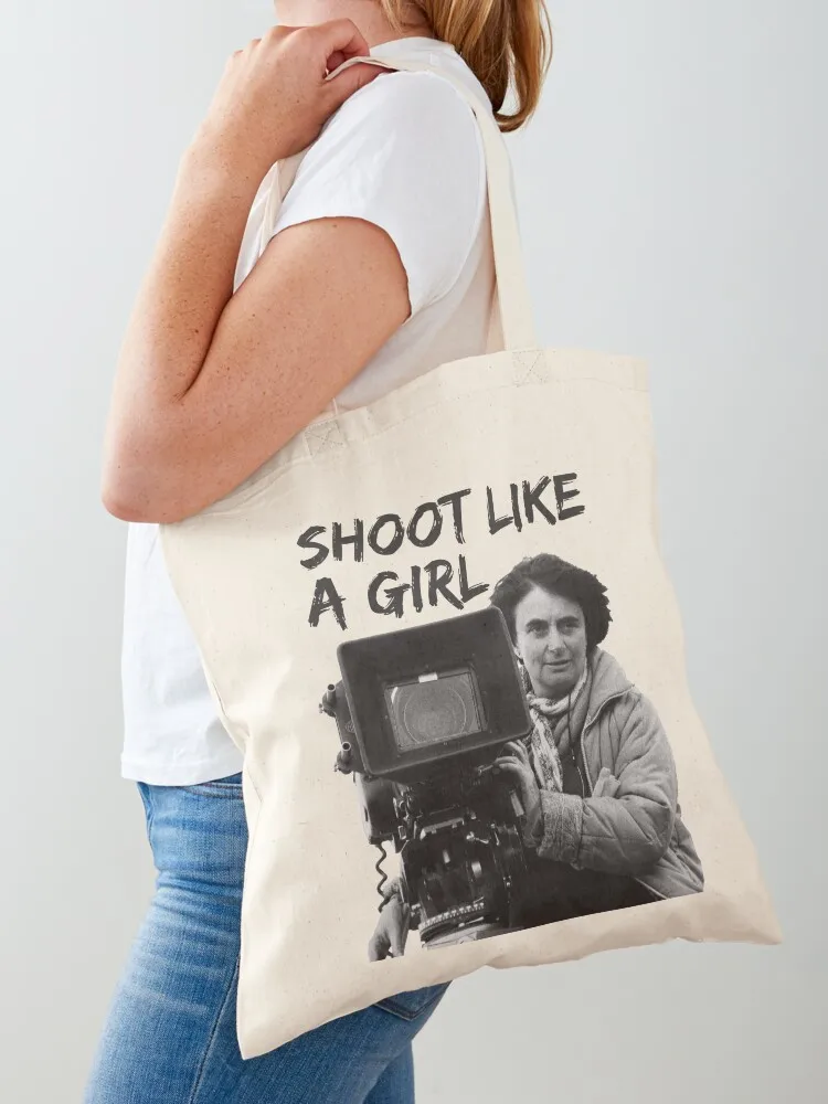 

Agnes Varda Shoot Like A Girl Tote Bag hand bag hand bag ladies the tote bags for women