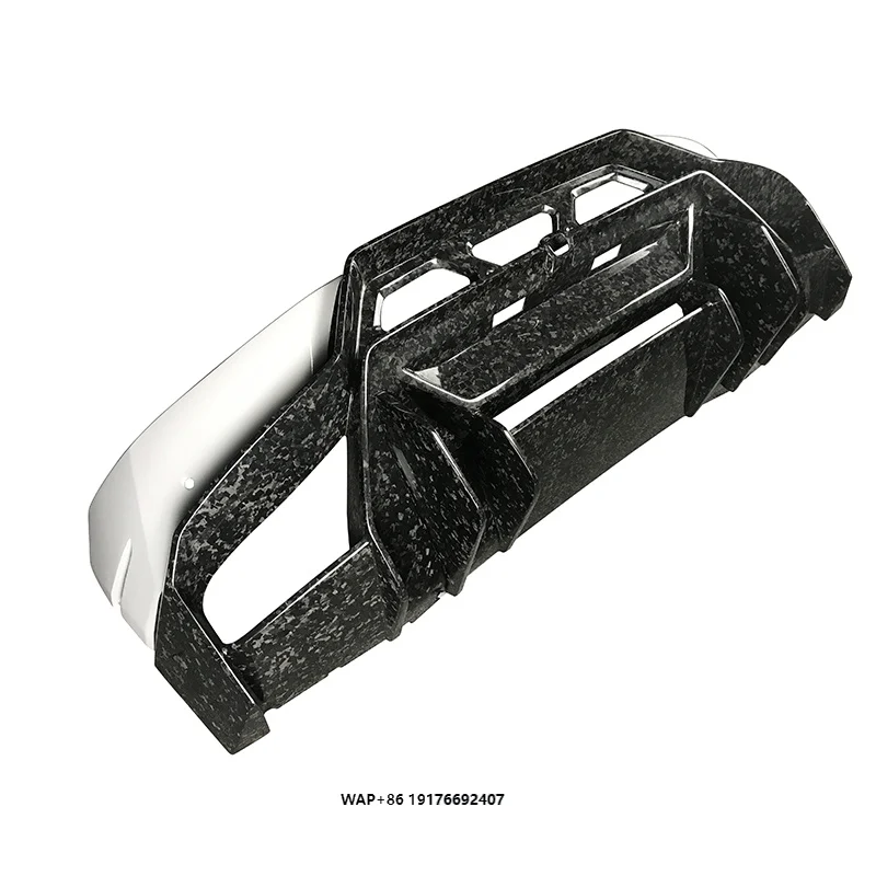 Vorstein Style Half Forged Carbon Fiber Car Exterior Parts Rear Bumper for Lambo Huracan LP580 2014-2018 Carbon Bumper