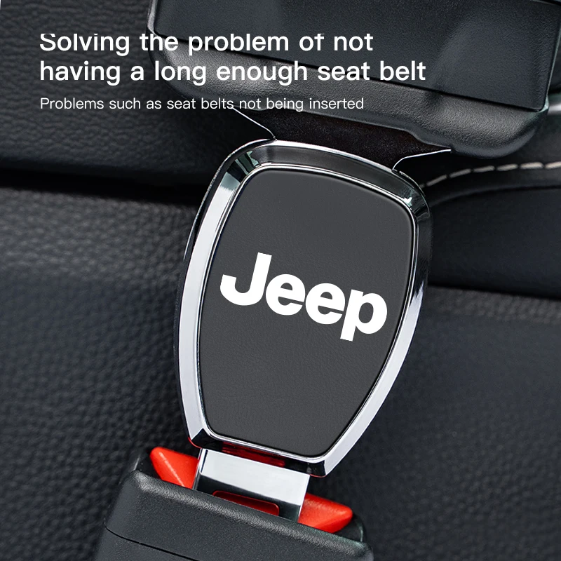 مقعد السيارة حزام موسع كليب مشبك أمان التوصيل اكسسوارات ل جيب جراند شيروكي رانجلر JK المصارع البوصلة رينيجيد باتريو #2