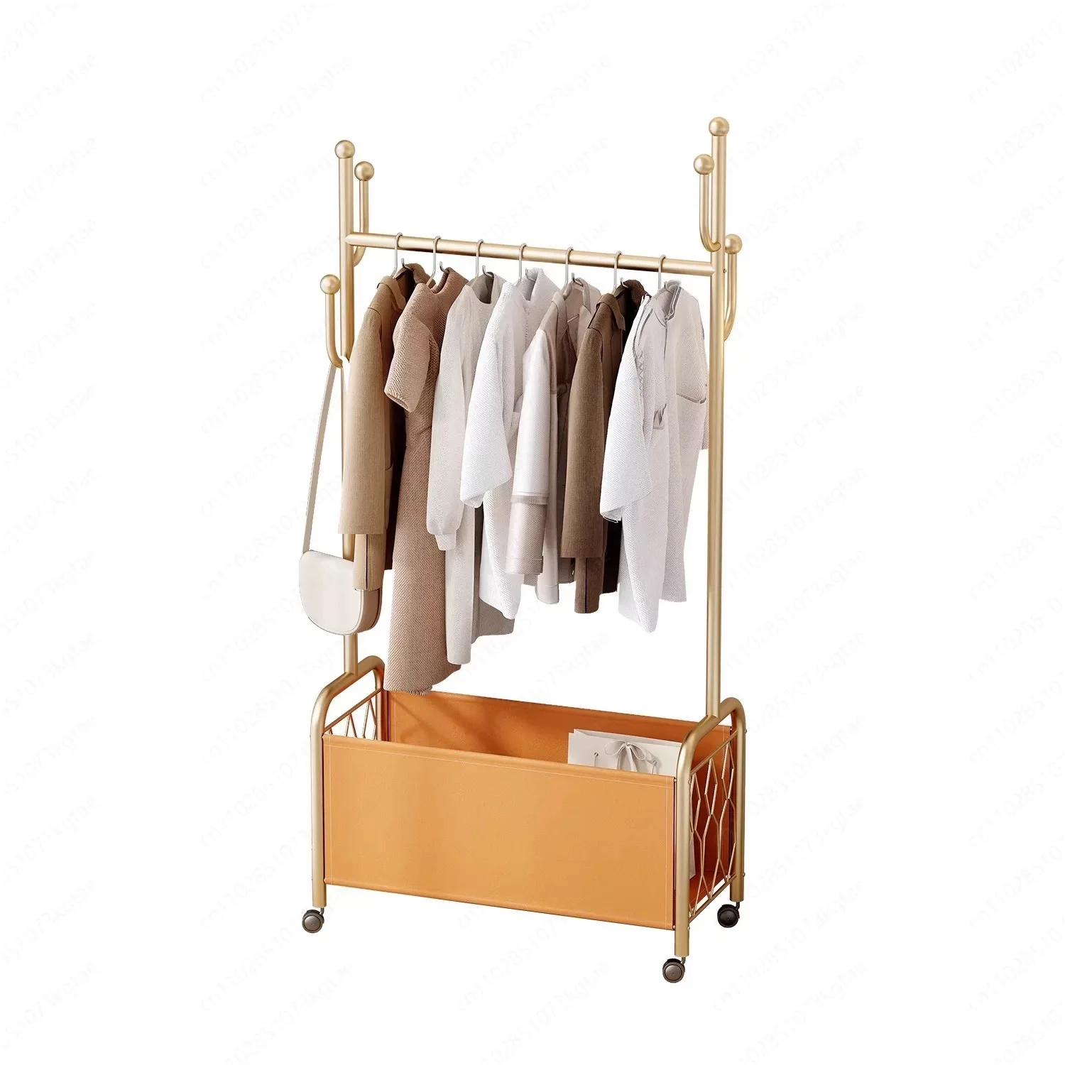 

Металлическая стойка для хранения курток 60 см с крючком на колесиках, вешалка для спальни, кожаная вешалка для шляп для гостиной