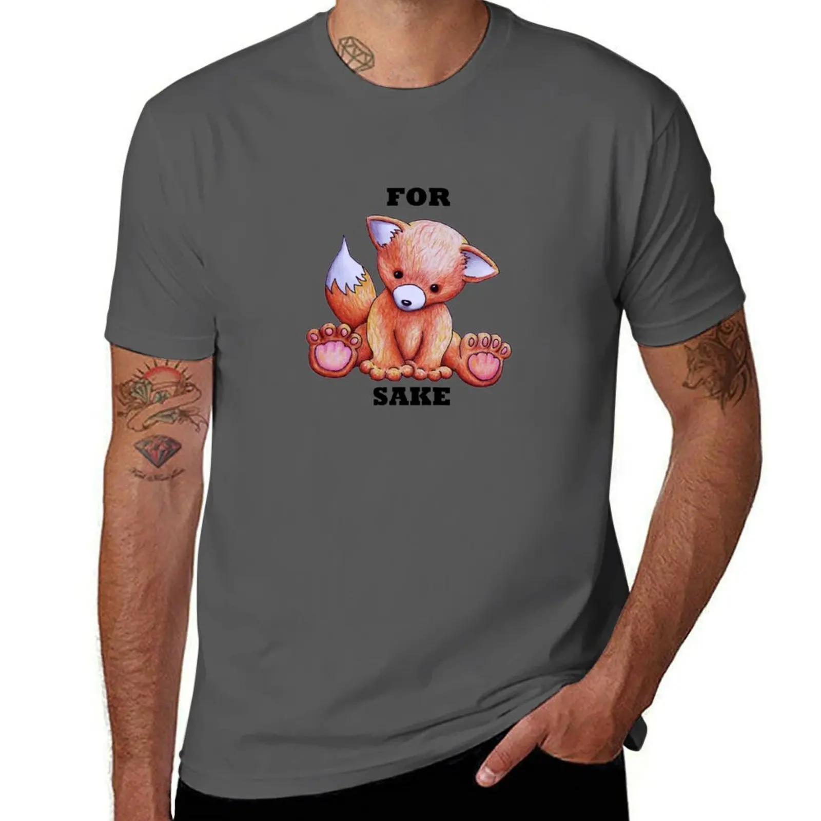 

For fox sake T-Shirt Large Size Breathable Tee