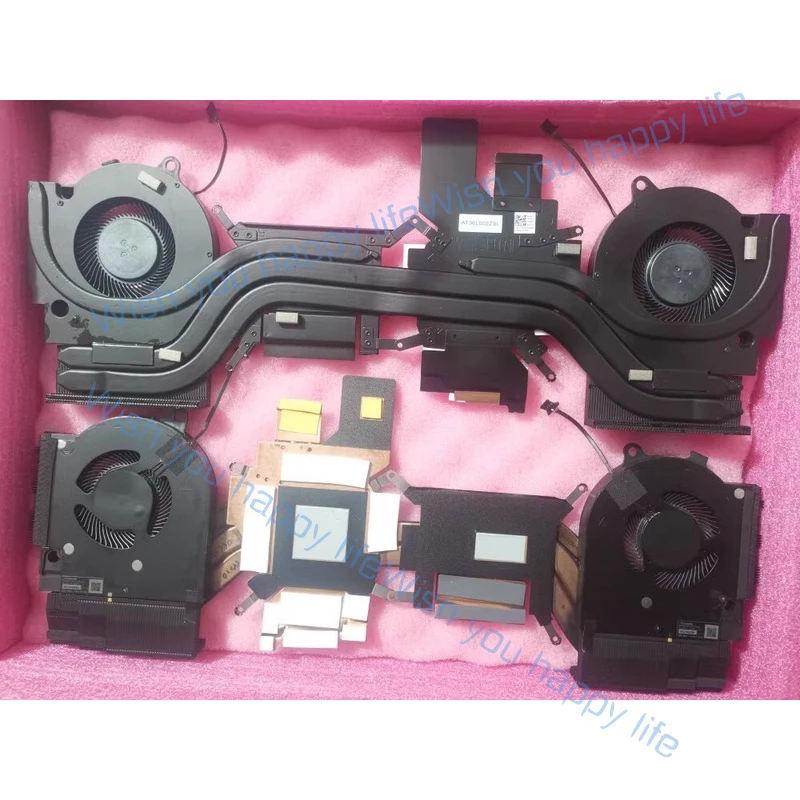 N... New CPU GPU Cooler Heatsink Thermal Module For Dell G15 5511 Laptop CD2W3 0CD2W3