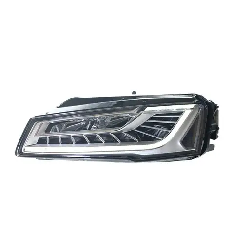Для Audi A8 в сборе, модели 2011-2017, модифицированные высококачественными светодиодными матричными дневными ходовыми огнями, последовательный указатель поворота